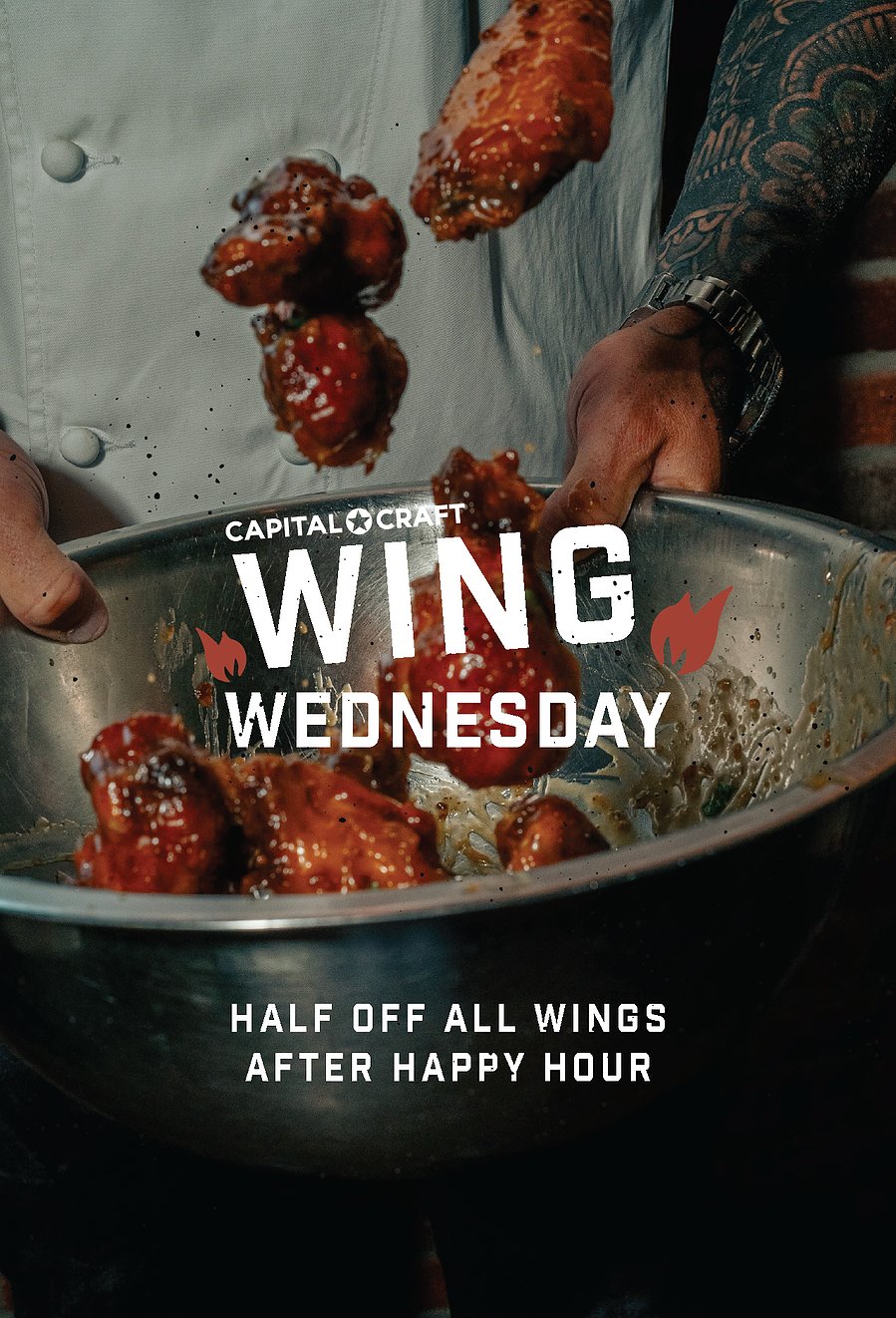 Capital Craft Wing Wednesday