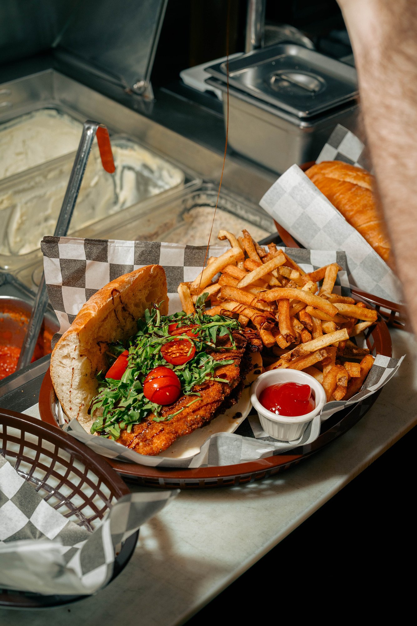 Chicken Sandwich & Fries