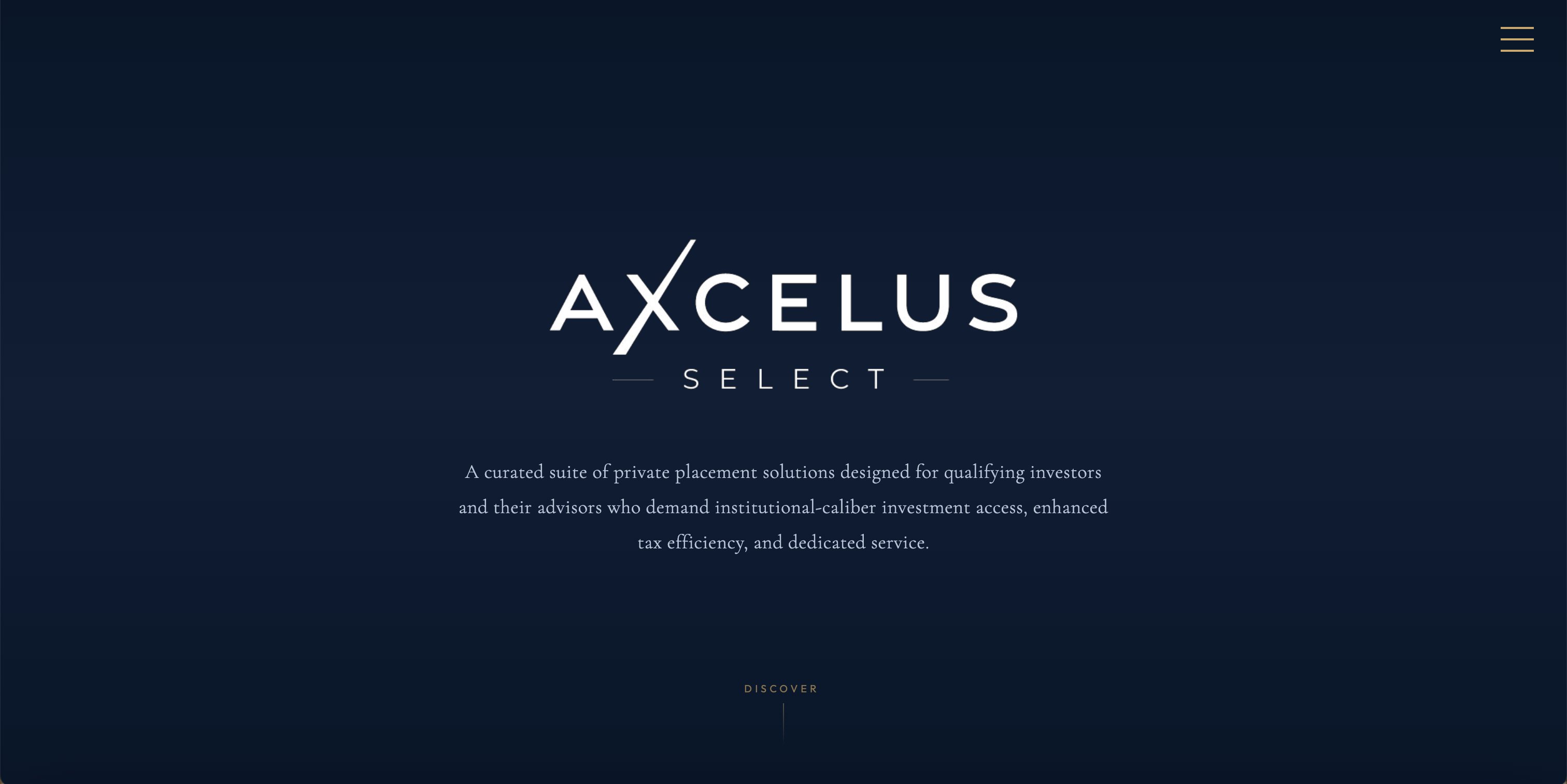 Axcelus Select website